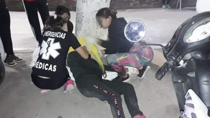 Accidentes diarios: práctica de emergencias médicas