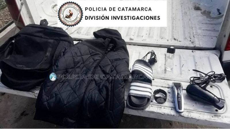 Ordenan allanamiento y secuestran elementos robados