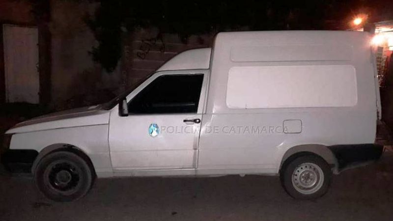 Secuestran una camioneta abandonada