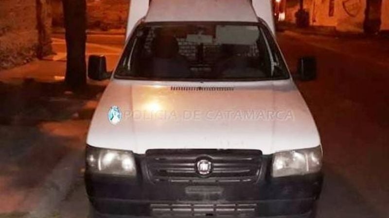 Secuestran una camioneta abandonada