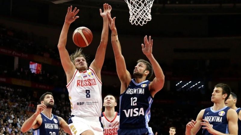 Gran triunfo de Argentina sobre Rusia en el Mundial de Básquet