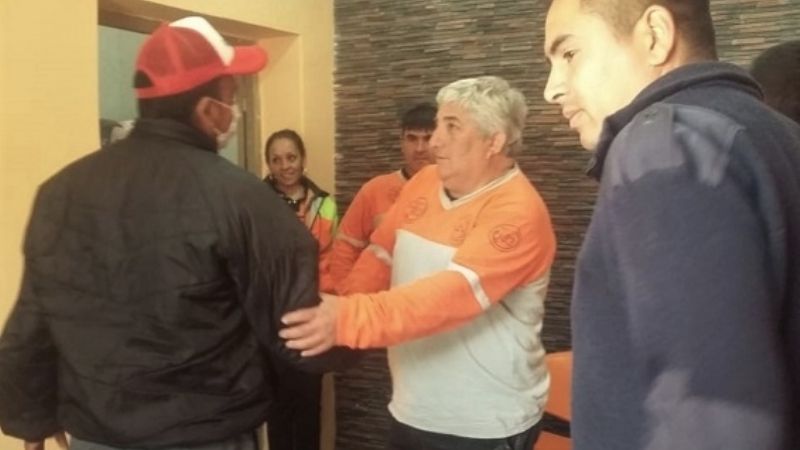 Dieron de alta al bombero voluntario afectado en el incendio de Andalgalá