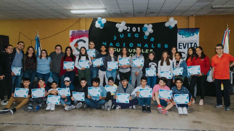 Catamarca tiene representantes para los Juegos Culturales Evita nacionales