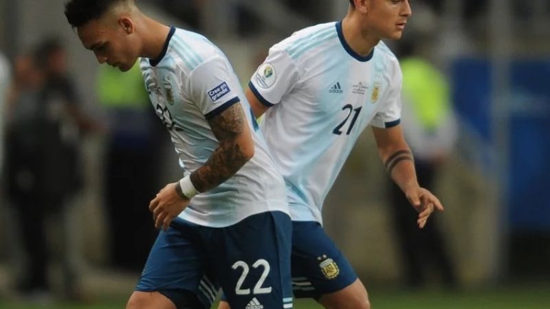 Argentina y una novedosa formación frente a Chile