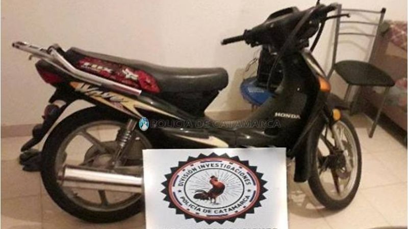 Aprehenden a un hombre por el robo de una moto y un televisor