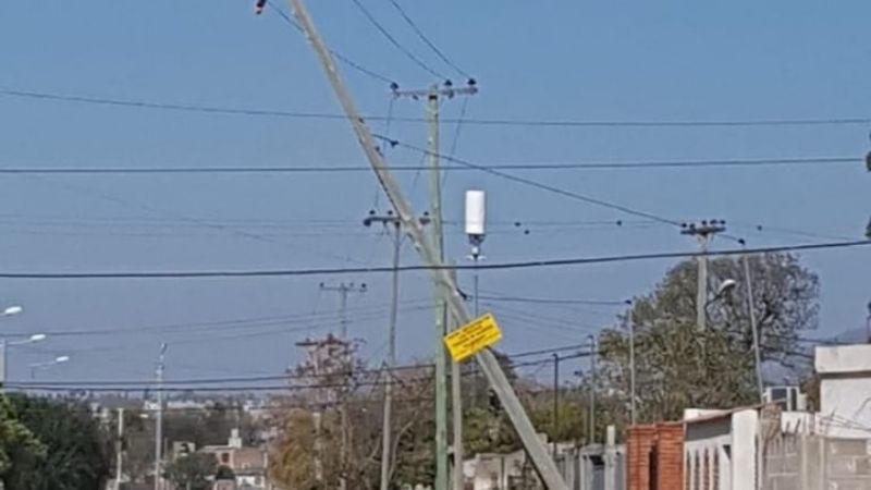 Fuertes ráfagas afectan el servicio eléctrico