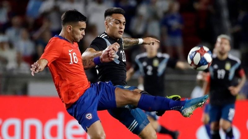 Argentina empató sin goles frente a Chile, en Los Ángeles