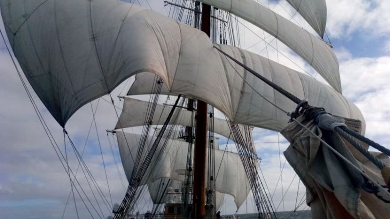 Catamarqueño navega por el mundo