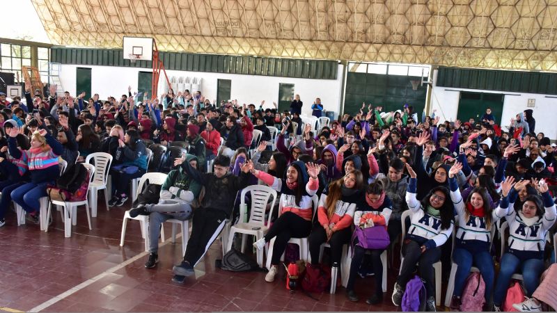 Los estudiantes de la Capital se sumaron a UNCA+Cerca