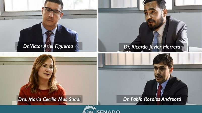 Acuerdo a pliegos para la designación de funcionarios judiciales