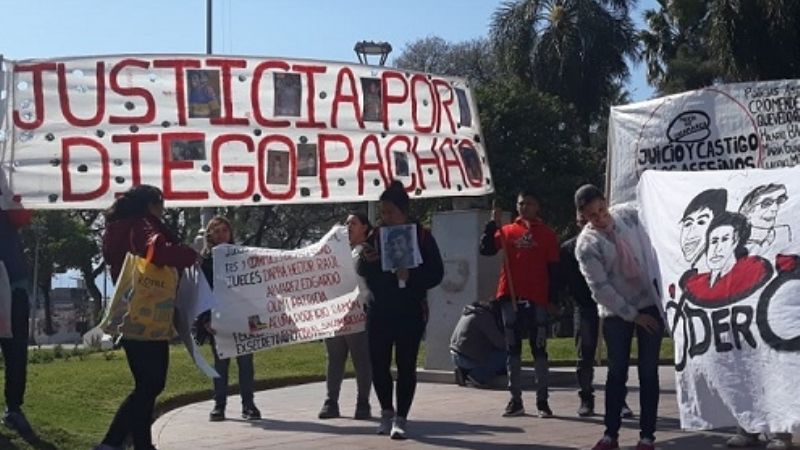 Caso Diego Pachao: nueva manifestación en reclamo de justicia