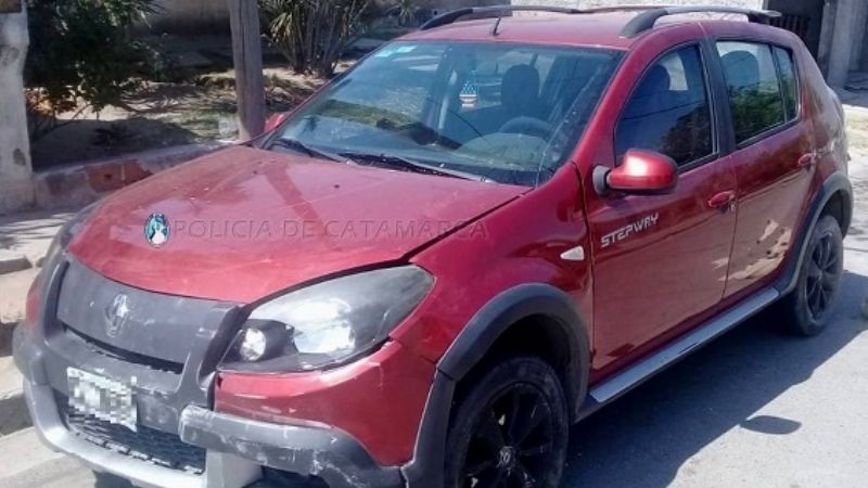 Recuperan un vehículo robado