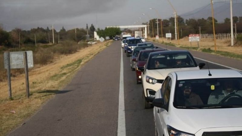 El pueblo de Capayán peregrinó al Santuario Mariano en el Día del Milagro