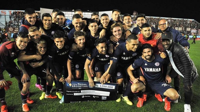 Lanús goleó a Argentinos y está en 4tos. de la Copa Argentina