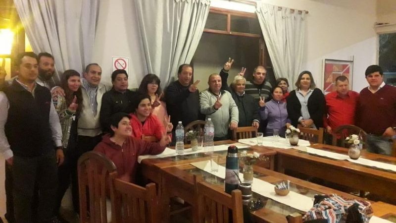 Reunión de la Junta Departamental del PJ con candidatos