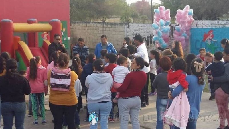 Festejos por el Día del Niño en la Jefatura de Zona "B" Santa Rosa