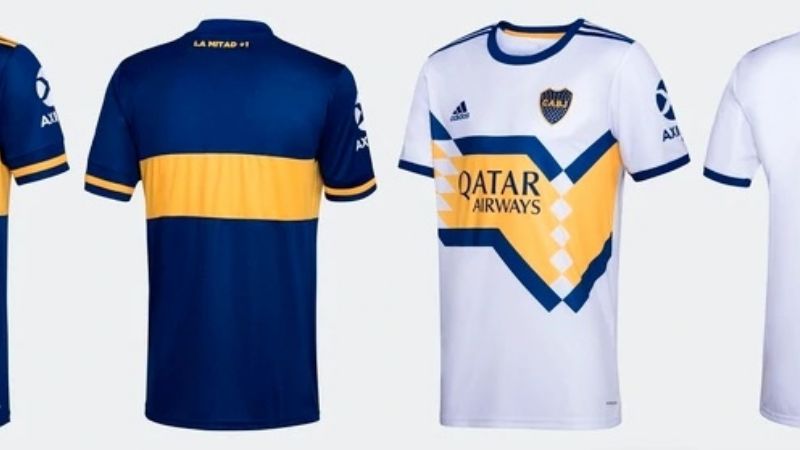 Boca presentó la nueva camiseta tras el cambio de marca