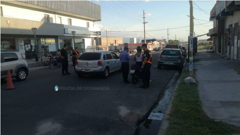 Retienen 10 vehículos en Capital y Fray Mamerto Esquiú