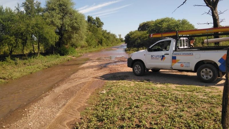 Restituyen el servicio de energía en el Este provincial