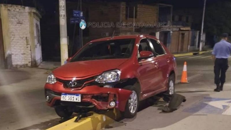 Se subió a una platabanda