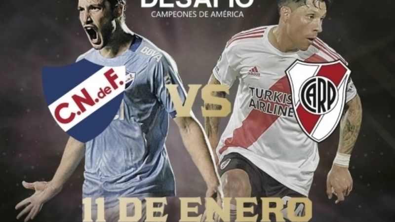 River y Nacional en el “desafío” que los une a Gallardo