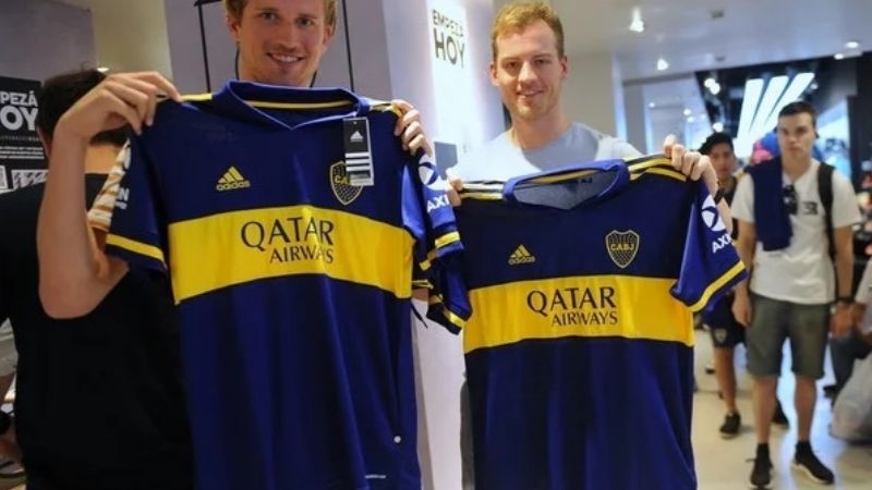 Furor de los hinchas por la nueva camiseta de Boca