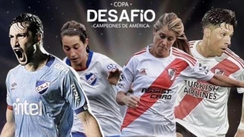 River con Nacional, en 1ra. División y Femenino