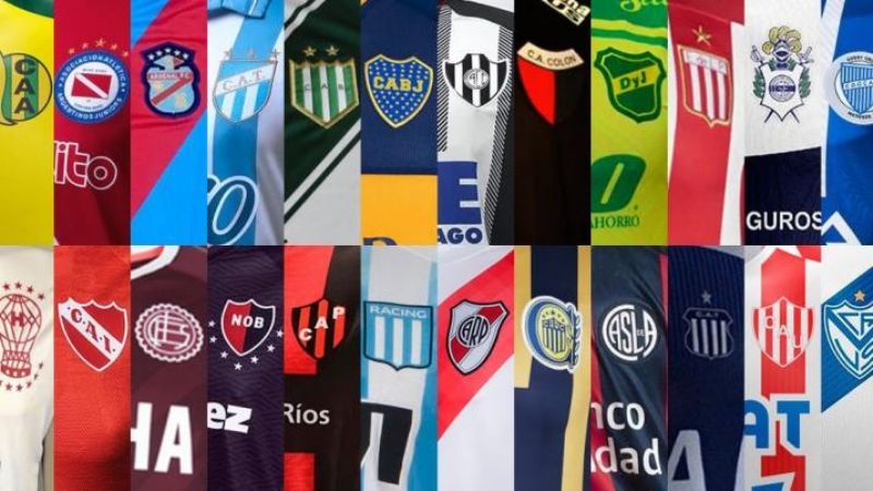 El precio de todas las camisetas de la Superliga