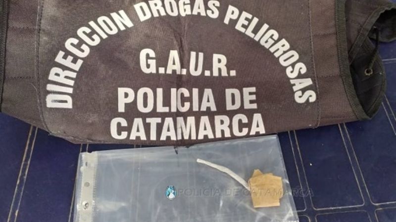 Incautan droga en Belén