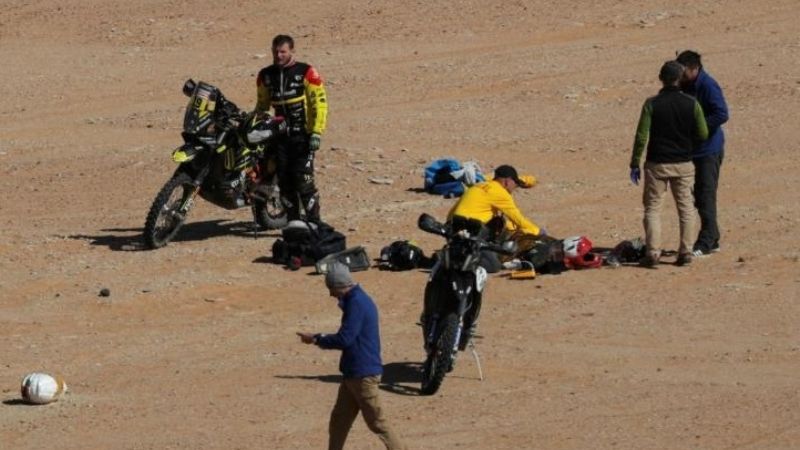 Tragedia en el Dakar; se mató el motociclista Gonçalves