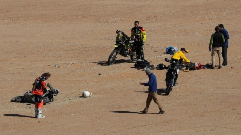 Tragedia en el Dakar; se mató el motociclista Gonçalves