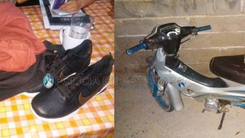 Menor de 14 años en moto, protagonizó violento robo