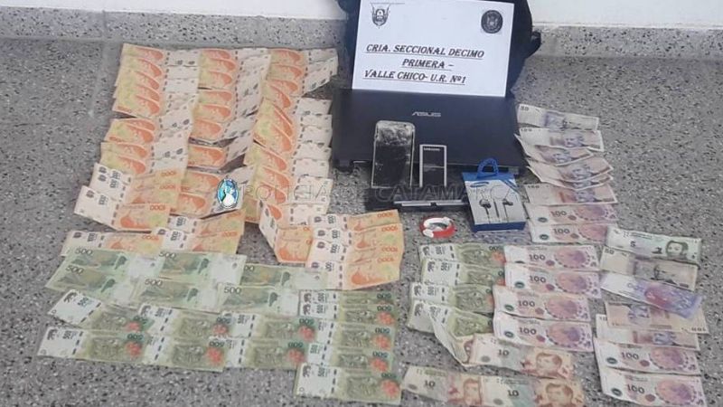 Golpeó a su pareja, lo detuvieron y le secuestran $53.000