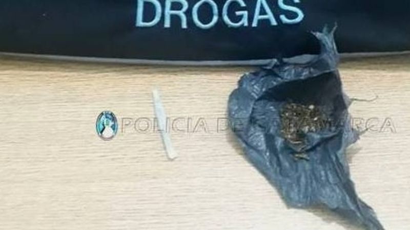 Era buscado, y lo encuentran con droga