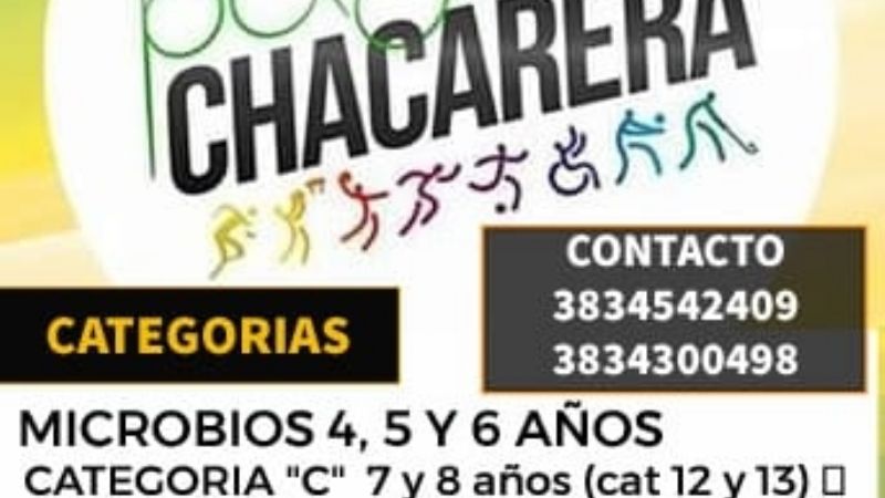 Inscriben para el “baby” fútbol "Pasión Chacarera"