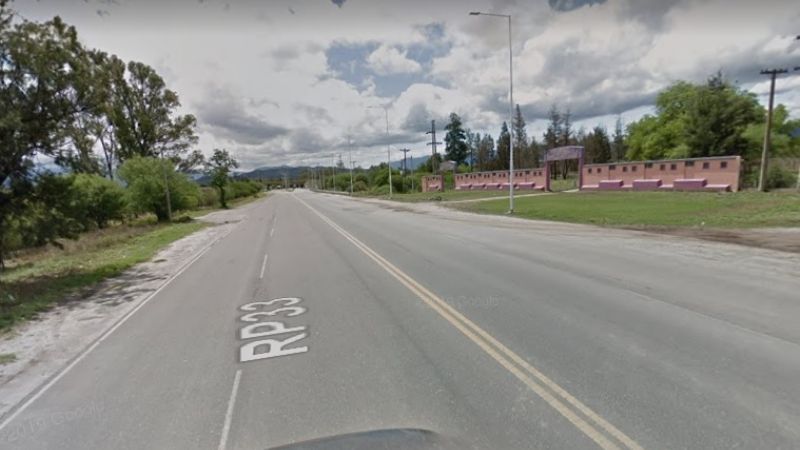 Volcó un auto en Valle Viejo