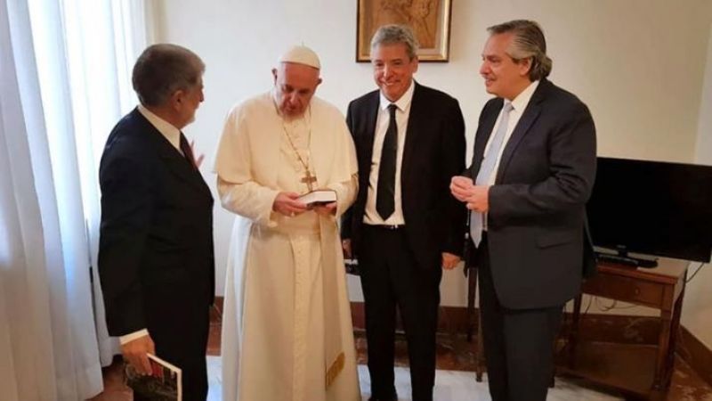 Francisco recibirá a Alberto Fernández el 31 de enero en el Vaticano