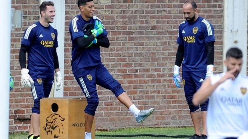 Se lesionó Andrada y Boca encendió las alarmas