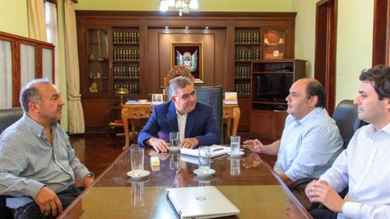 Saadi analizó con Jalil, obras para el turismo