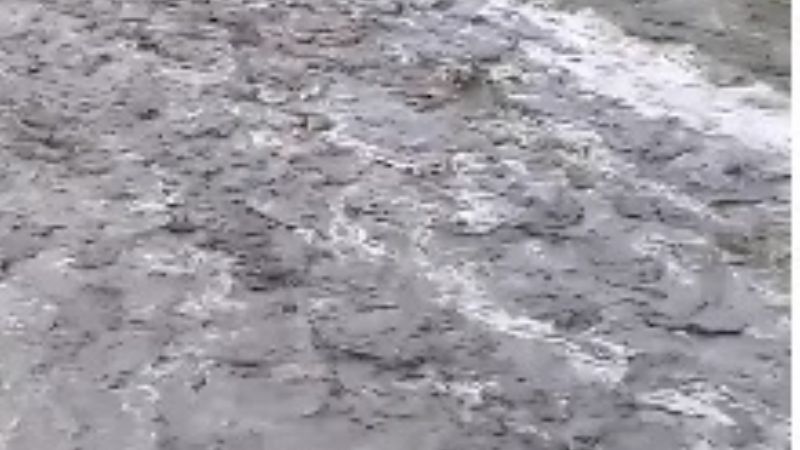 Rescatan a dos personas que fueron arrastradas por la creciente