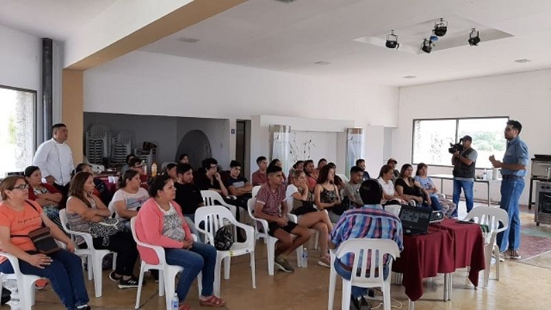 Arranco el segundo módulo de la capacitación en Gastronomia