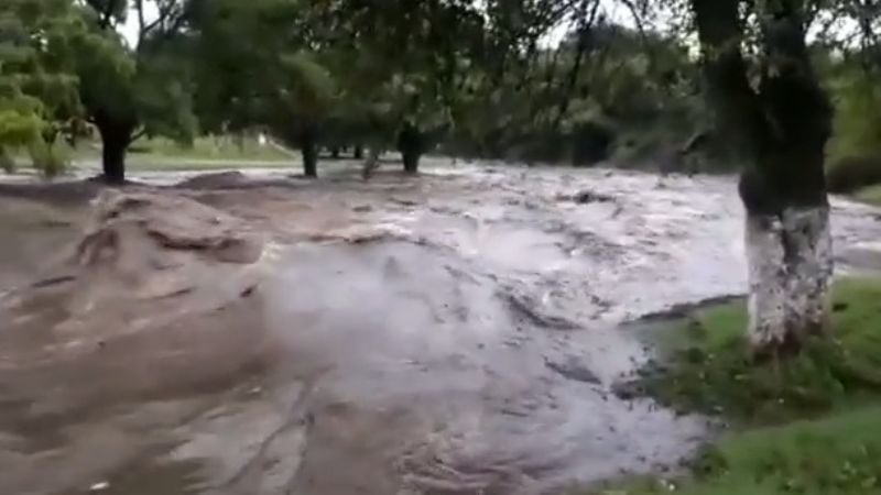 Crecida del río Anquincila