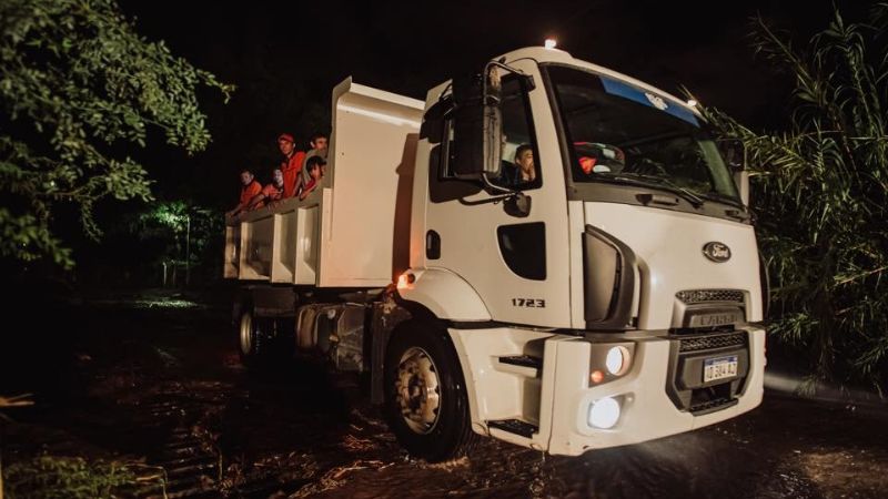 Treinta personas fueron evacuadas en el Camping