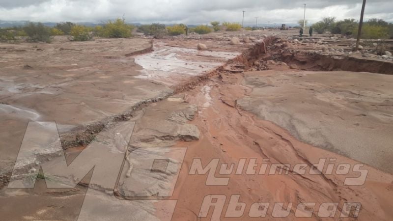 En Palo Blanco, desolación tras la inundación