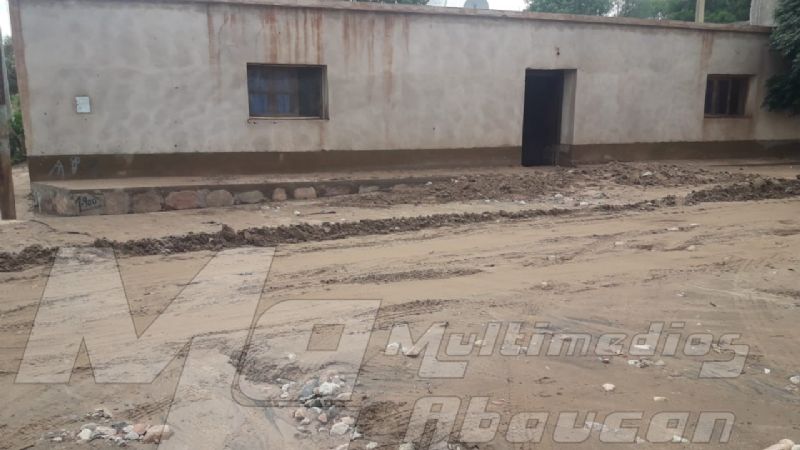 En Palo Blanco, desolación tras la inundación