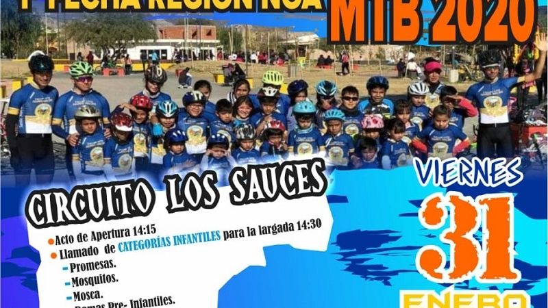 Santa María recibirá la Copa Nacional Infantil del MTB 2020