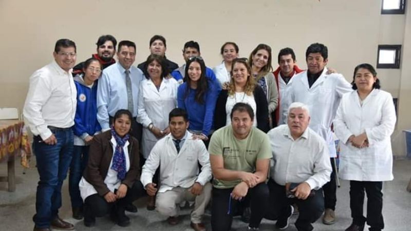 Gordillo visitó escuelas en el oeste provincial