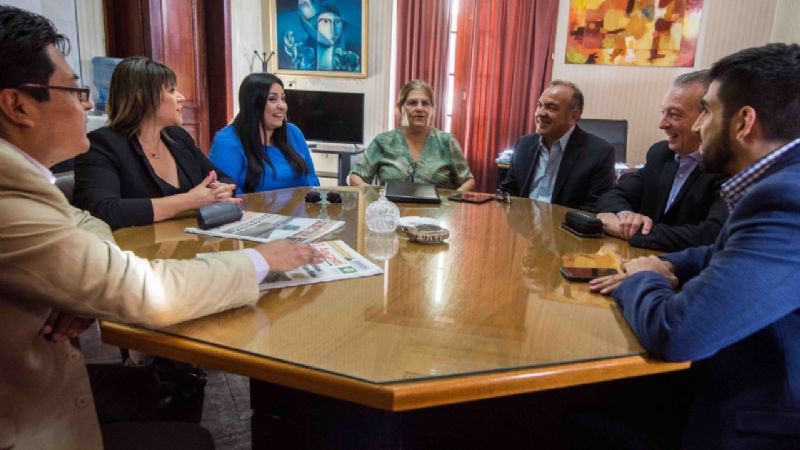 Gobierno recibió a   los diputados de Juntos por el Cambio