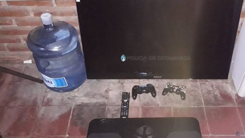 Esclarecen robo en una casa particular