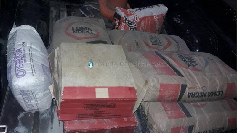 Recuperan materiales de construcción